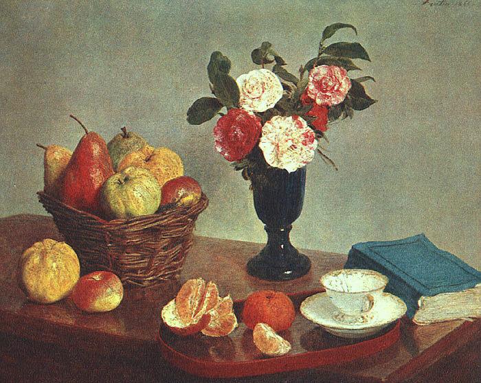 Henri Fantin-Latour Still Life 1 oil painting image